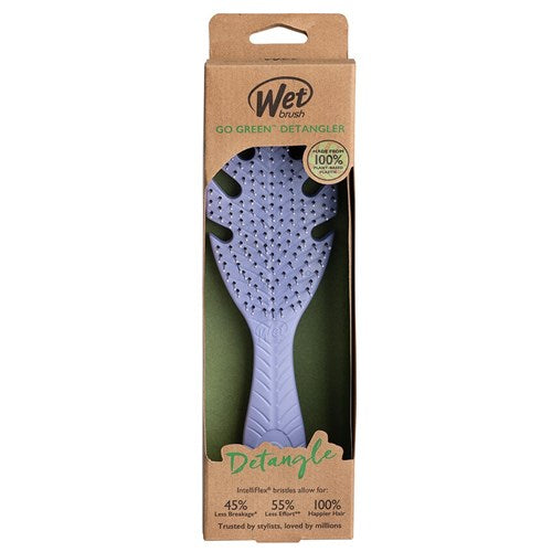 WetBrush WetBrush Go Green Leaf - Lavender Hair Brushes