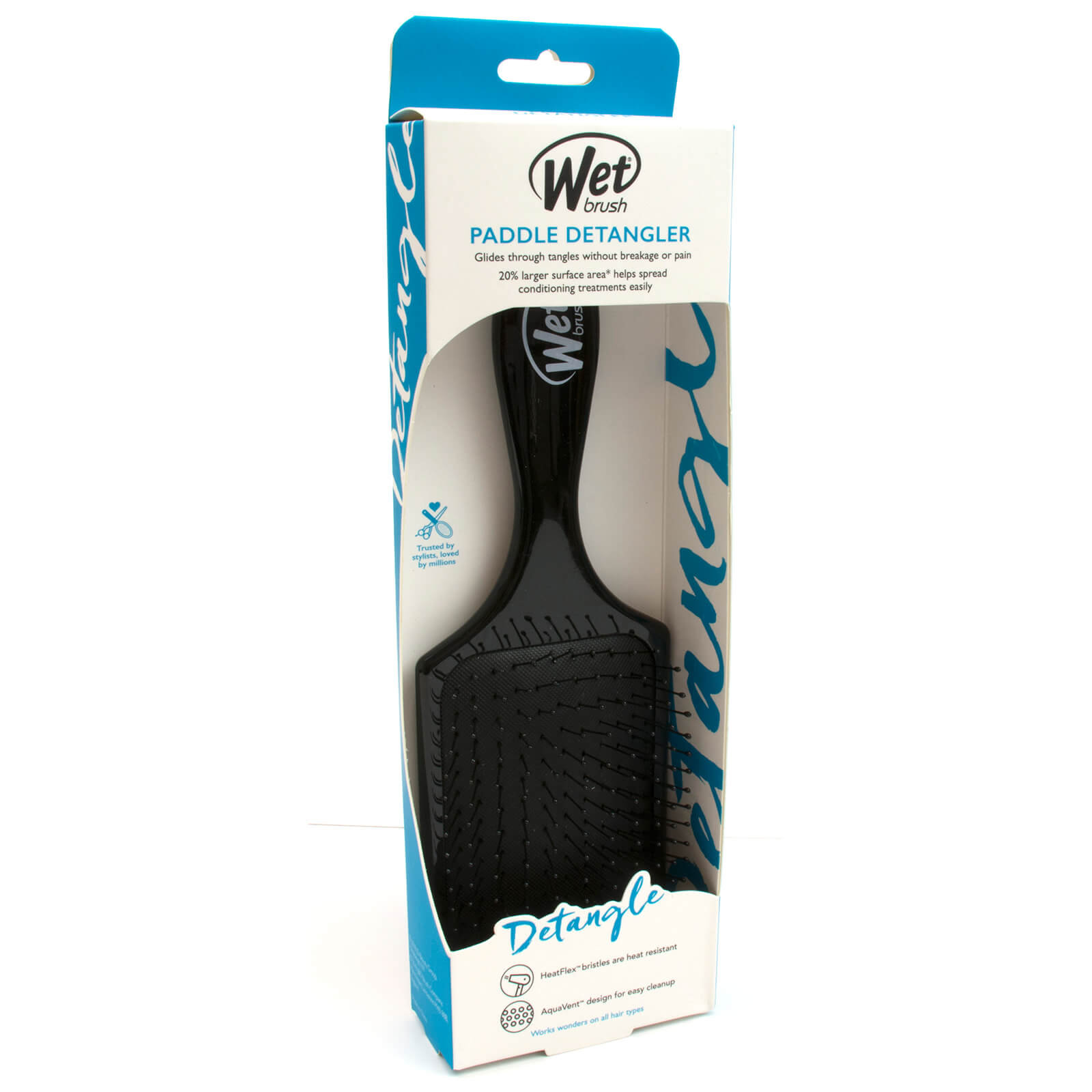 WetBrush WetBrush Detangler Paddle Brush - Black Hair Care