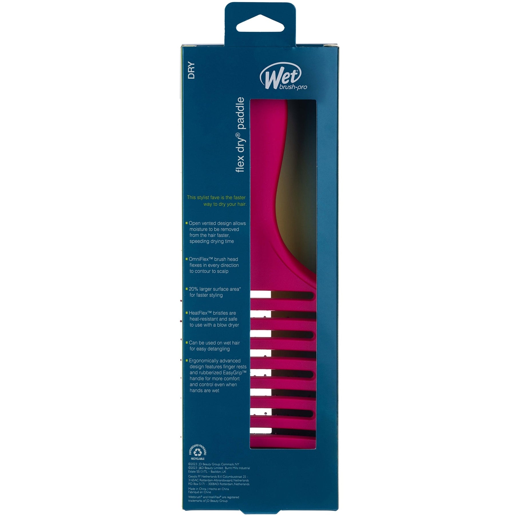 WetBrush WetBrush Flex Dry Paddle - Pink Hair Care