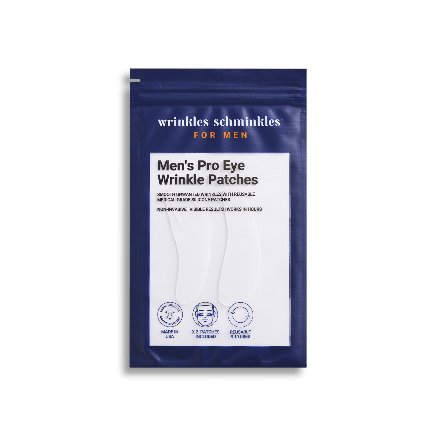 Wrinkles Schminkles Wrinkles Schminkles Men's Pro Eye Wrinkle Patches - 1 Pair Skin Care
