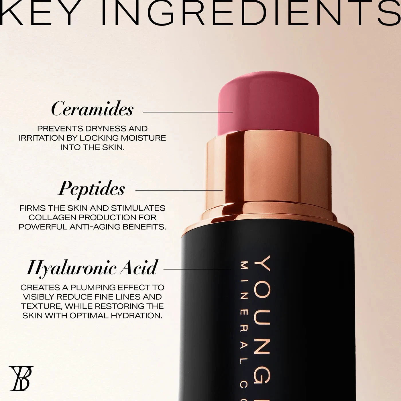 Youngblood Youngblood VividLuxe Creme Blush Sticks 9.5g Blushers