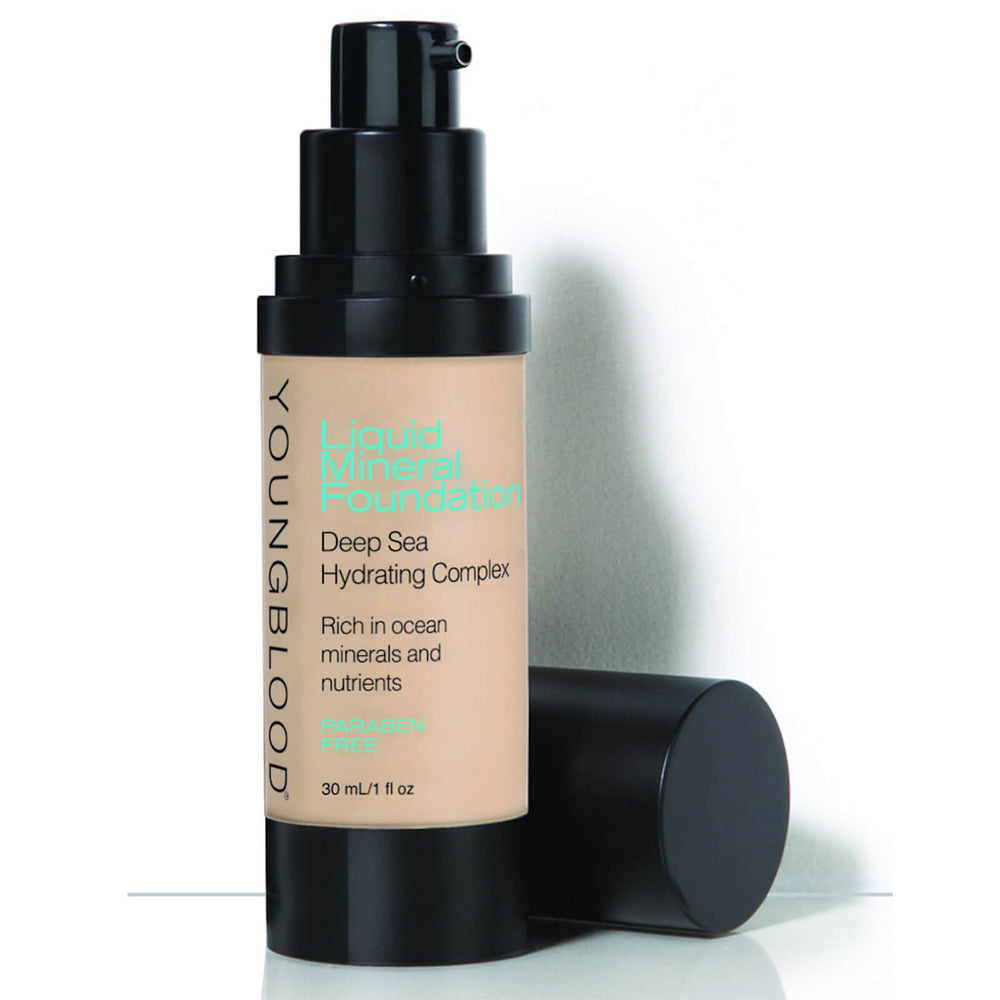 Youngblood Mineral Cosmetics Pebble Youngblood Liquid Mineral Foundation 30ml (Various Shades) Cosmetics