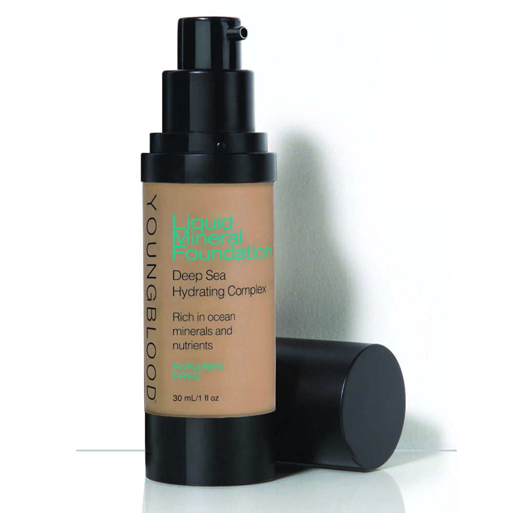 Youngblood Mineral Cosmetics Suntan Youngblood Liquid Mineral Foundation 30ml (Various Shades) Cosmetics