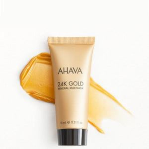 AbsoluteSkin AHAVA 24K Gold Mineral Mud Mask 15ml Beauty Box