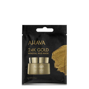 
            
                Load image into Gallery viewer, AHAVA 24K Gold Mineral Mud Mask 6ml - Single Use
            
        