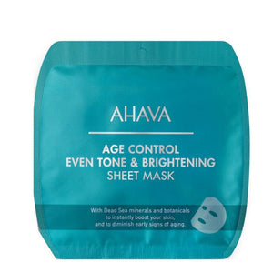 AHAVA Age Control Even Tone & Brightening Sheet Mask