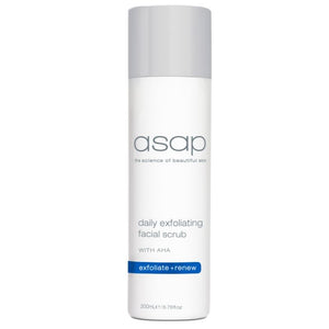 asap daily exfoliating facial scrub