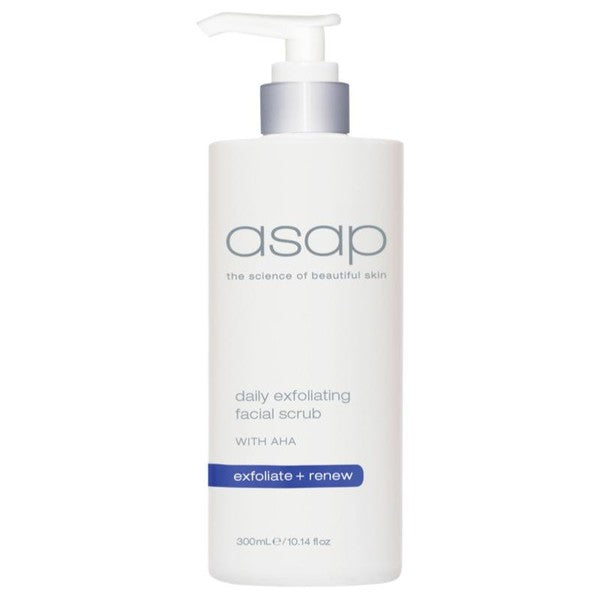 asap daily exfoliating facial scrub