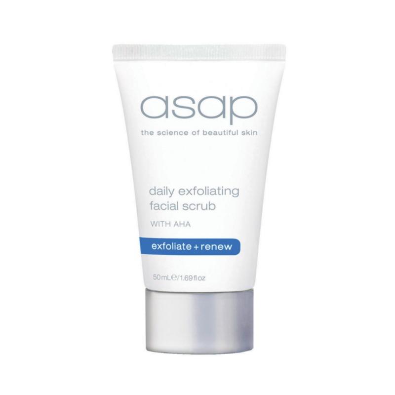 asap daily exfoliating facial scrub 