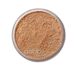 asap loose mineral foundation makeup SPF15 - three