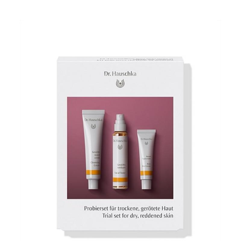
            
                Load image into Gallery viewer, Dr Hauschka Trial Set For Dry and Reddened Skin
            
        