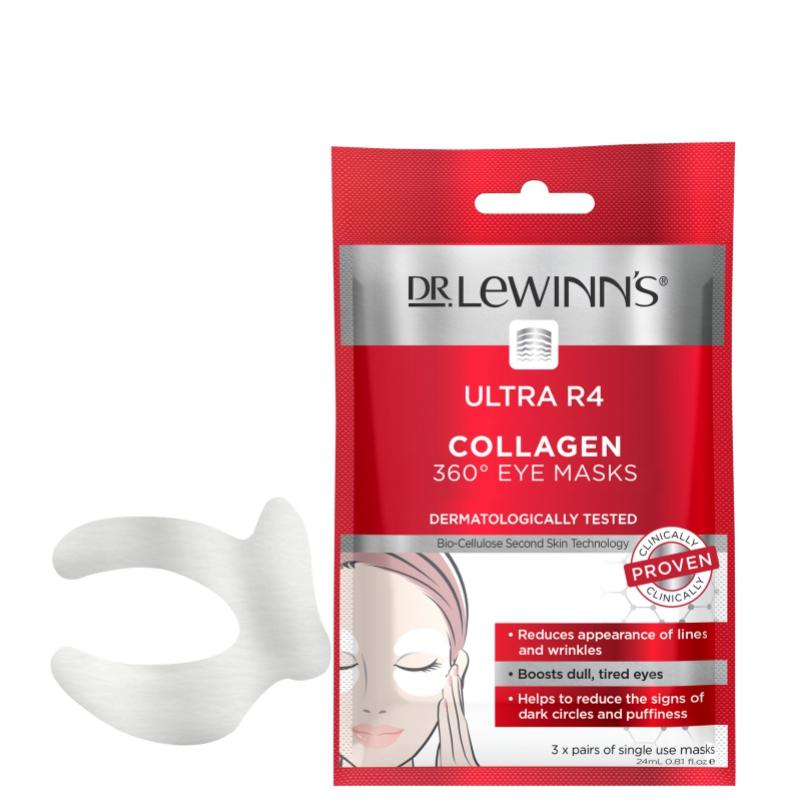 
            
                Load image into Gallery viewer, Dr LeWinns Ultra R4 Collagen 360° Eye Masks - 3 Pack
            
        