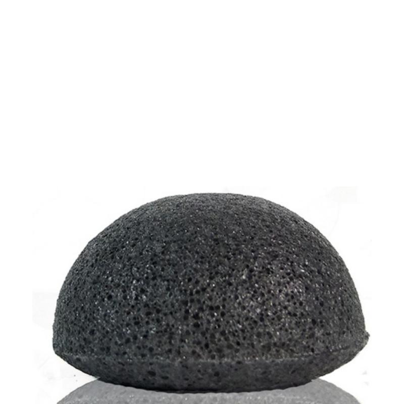 KUU Konjac Black Sponge with Bamboo Charcoal