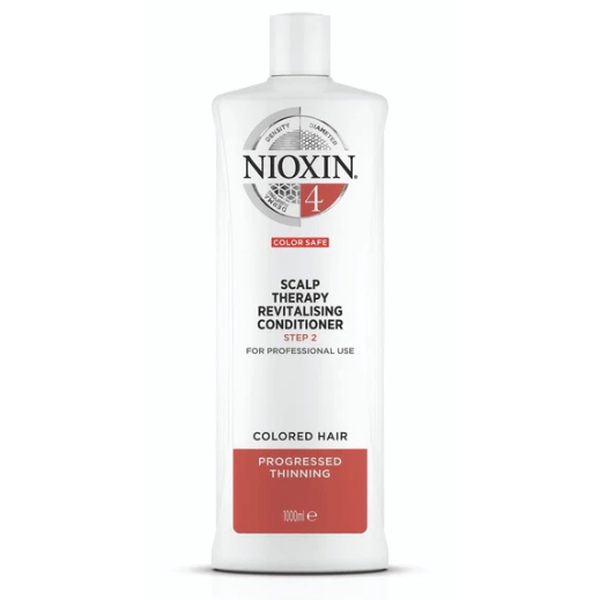 
            
                Load image into Gallery viewer, Nioxin Nioxin System 4 Scalp Therapy Revitalizing Conditioner 1L
            
        