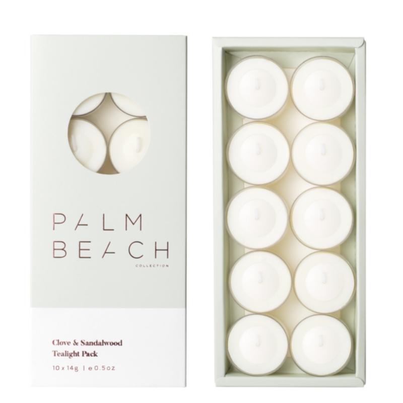 Palm Beach Collection Clove & Sandalwood Tealight Pack