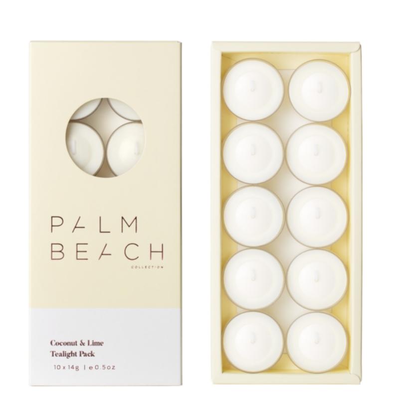 
            
                Load image into Gallery viewer, Palm Beach Collection Coconut &amp;amp; Lime Tealights
            
        