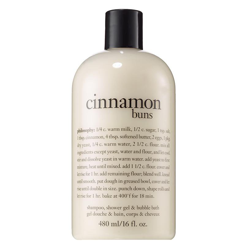 Philosophy Cinnamon Buns Shampoo, Shower Gel and Bubble Bath 480ml