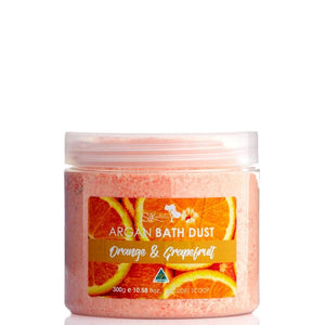 Silk Oil Of Morocco Argan Bath Dust - Orange & Grapefruit