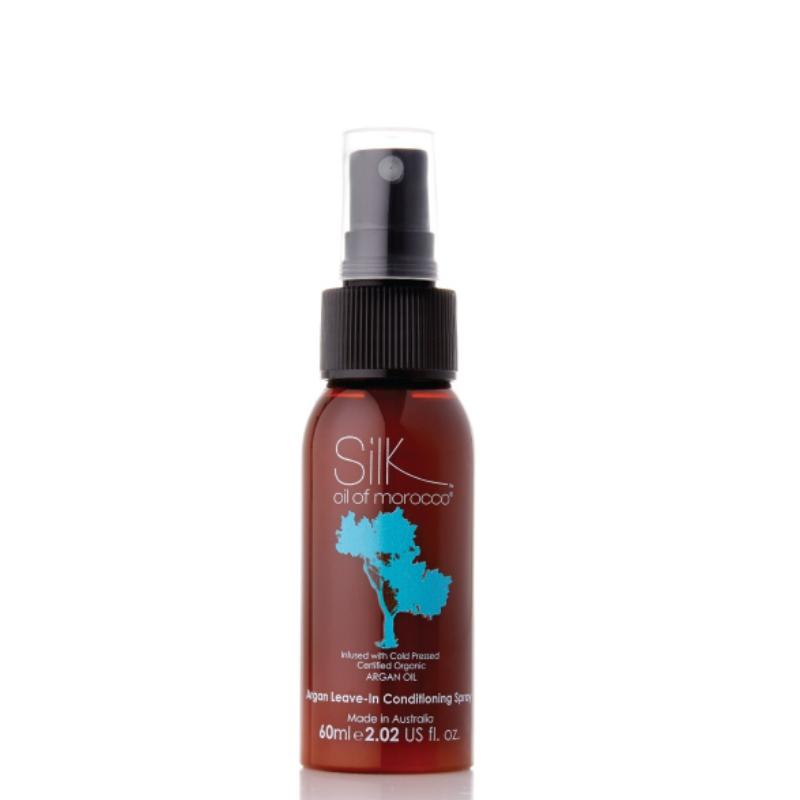 
            
                Load image into Gallery viewer, Silk Oil of Morocco Argan Leave-In Conditioning Spray 60ml Travel Size
            
        
