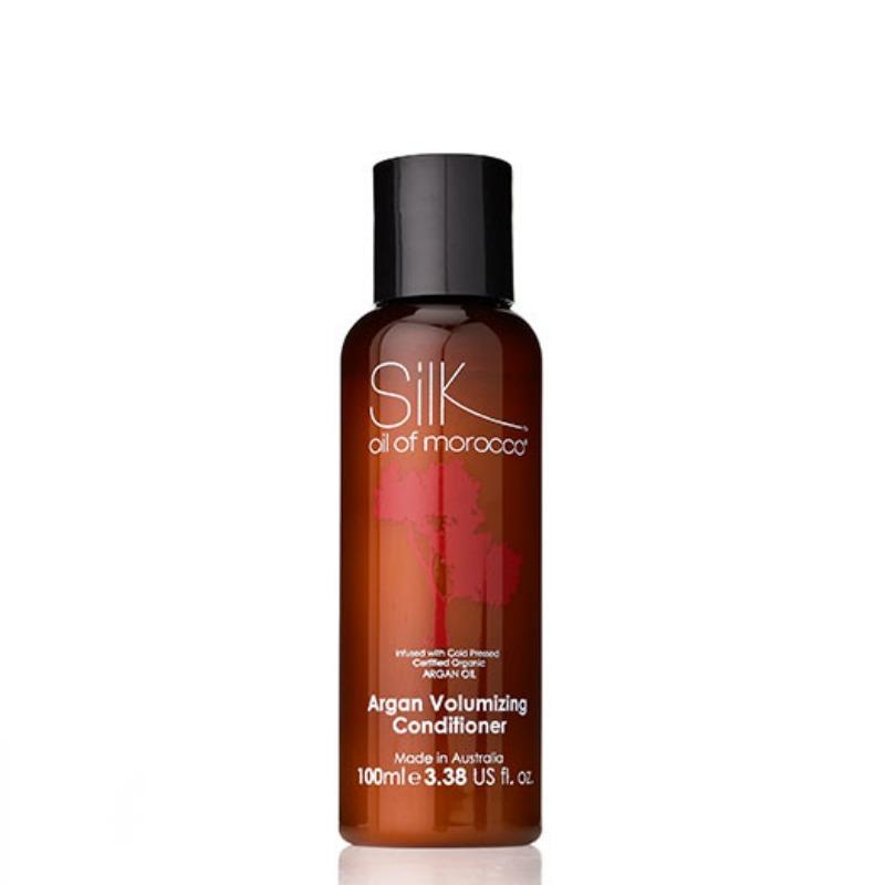 
            
                Load image into Gallery viewer, Silk Oil of Morocco Argan Volumizing Conditioner 100ml Travel Size
            
        