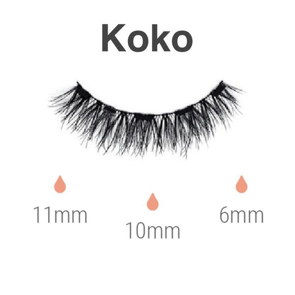 Silk Oil of Morocco Magnetic Eyelashes + Magnetic Eyeliner - koko