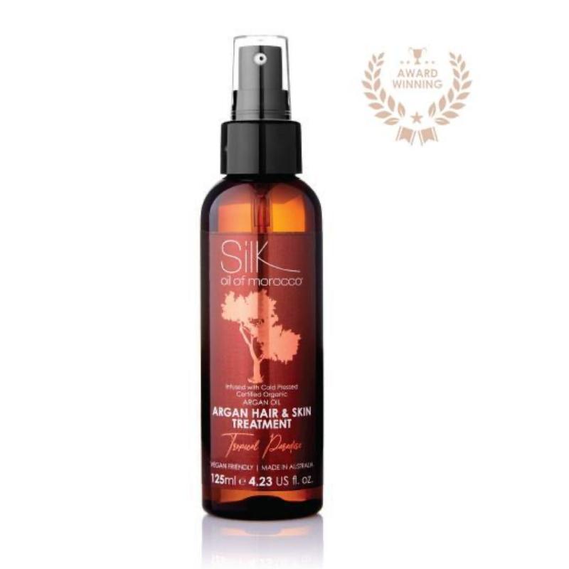 Silk Oil of Morocco Argan Hair & Skin Treatment 125ml - Tropical Paradise