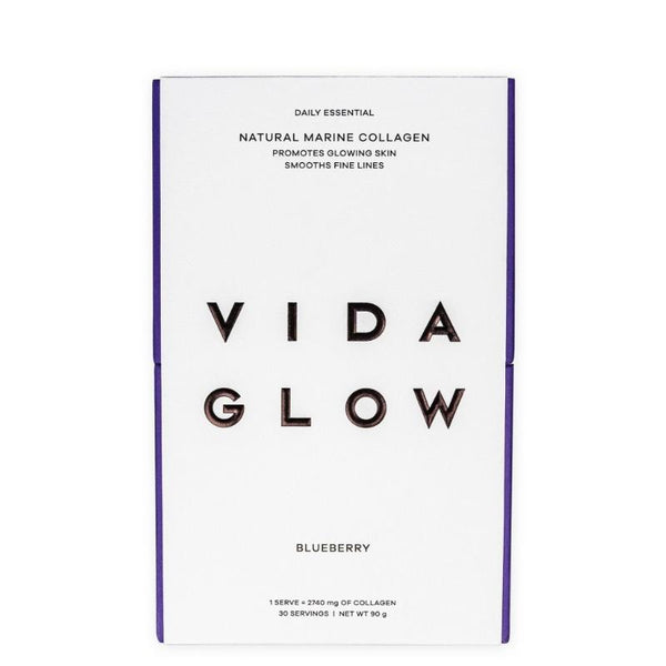 Vida Glow Marine Collagen Blueberry