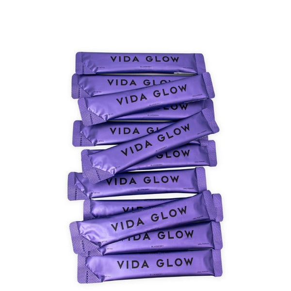 Vida Glow Marine Collagen Blueberry Sachets