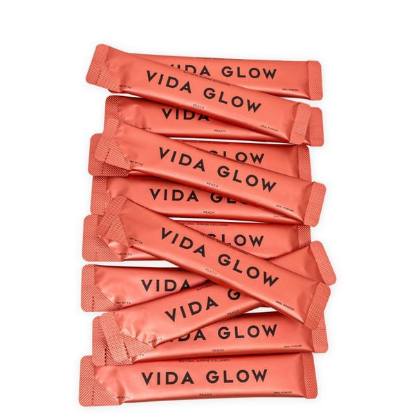 Vida Glow Marine Collagen Peach Sachets