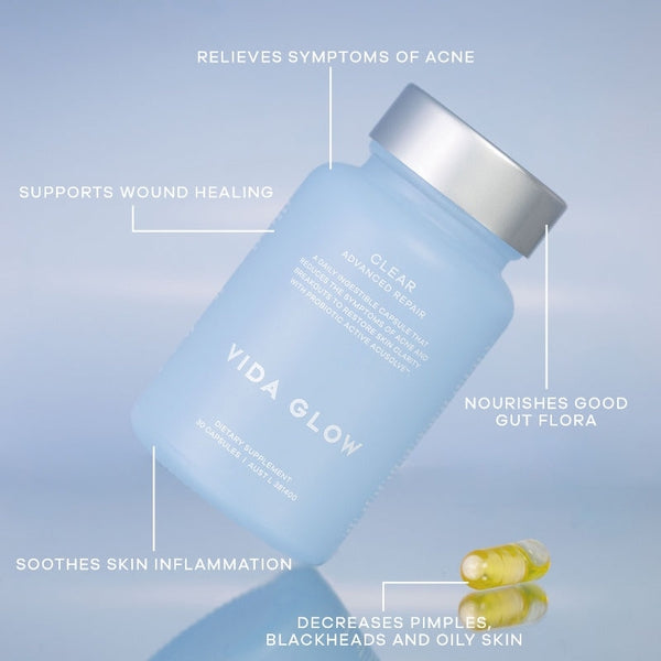 Vida Glow Vida Glow Clear - 30 capsules Inner Beauty