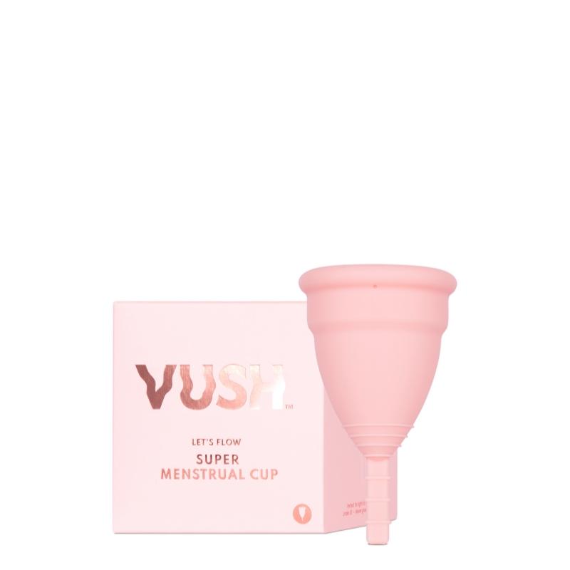 VUSH Let's Flow Menstrual Cup - Super