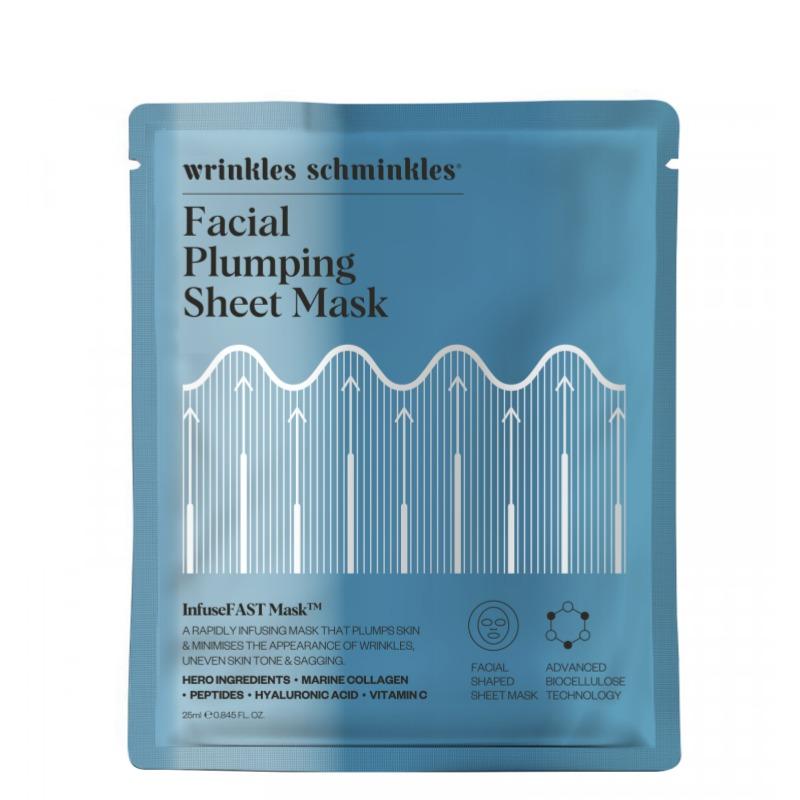Wrinkles Schminkles Facial Plumping Facial Sheet Mask - 1 Mask